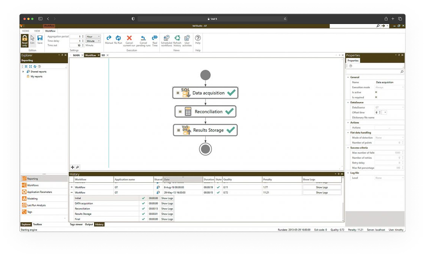 Belsim Workflow Interface